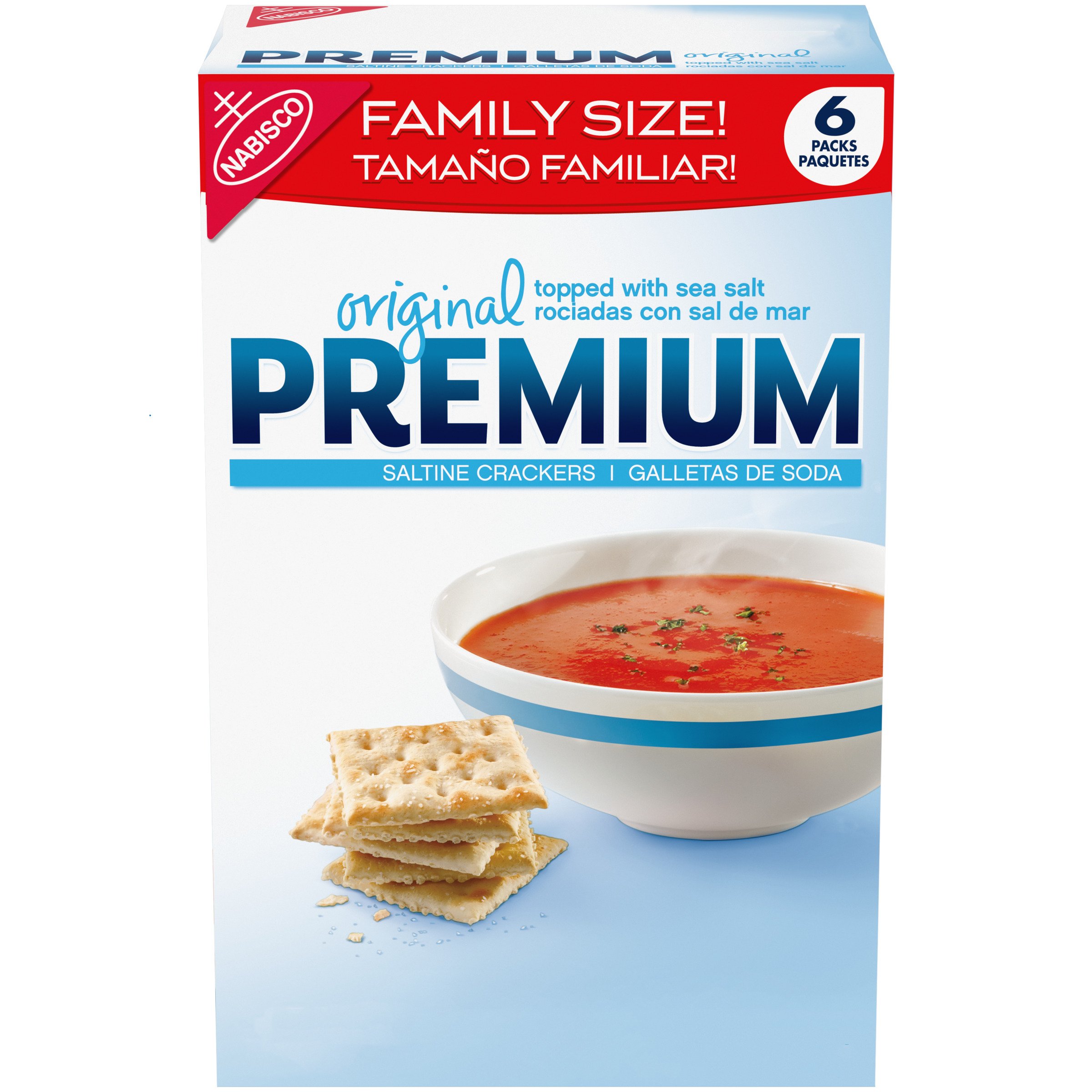 Nabisco Premium Original Saltine Crackers Family Size! Shop Crackers & breadsticks at HEB