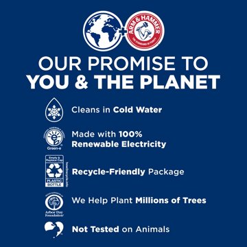 Arm & Hammer Free & Clear HE Liquid Laundry Detergent, 140 Loads, 140 oz