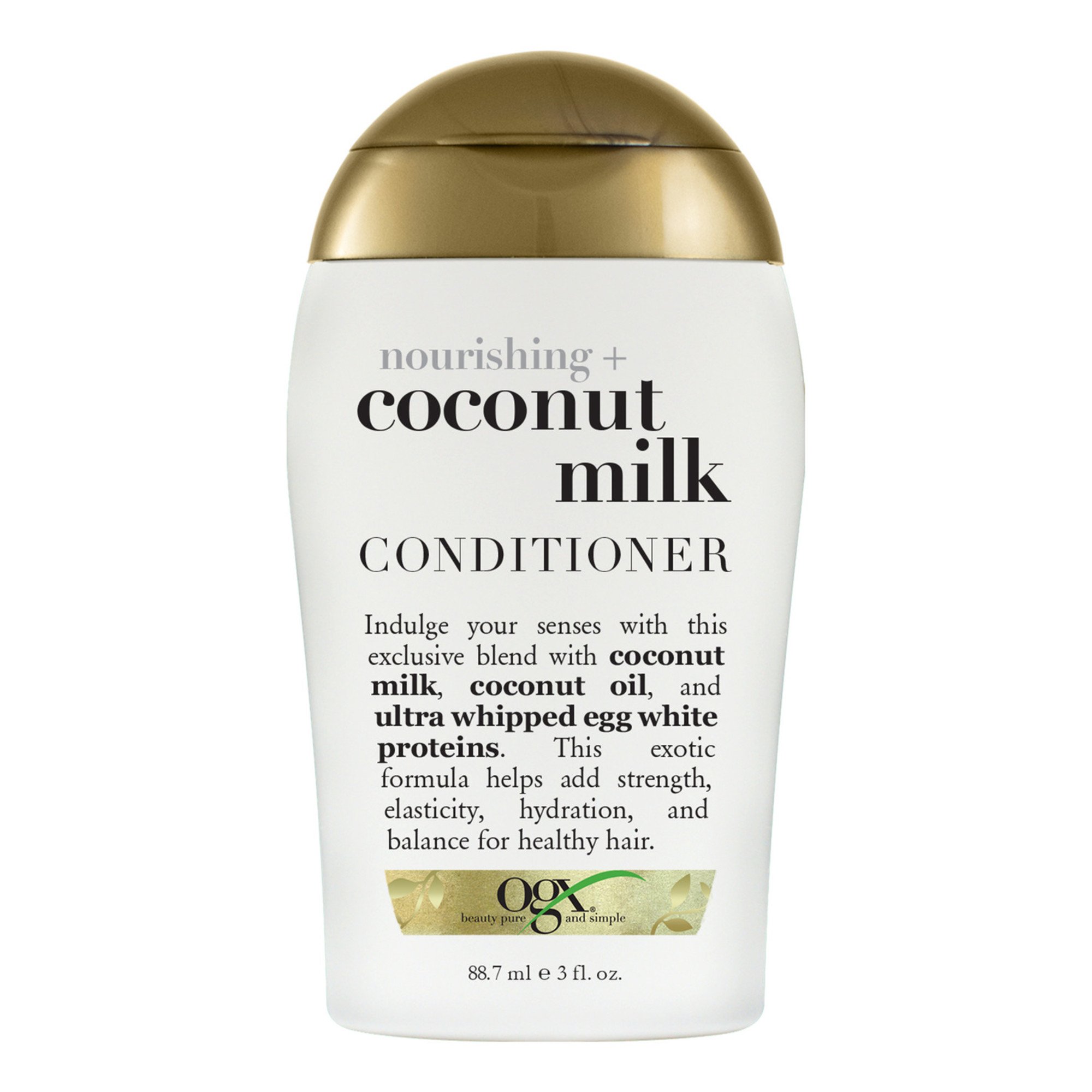 OGX Nourishing Coconut Milk Conditioner Travel Size Shop Shampoo