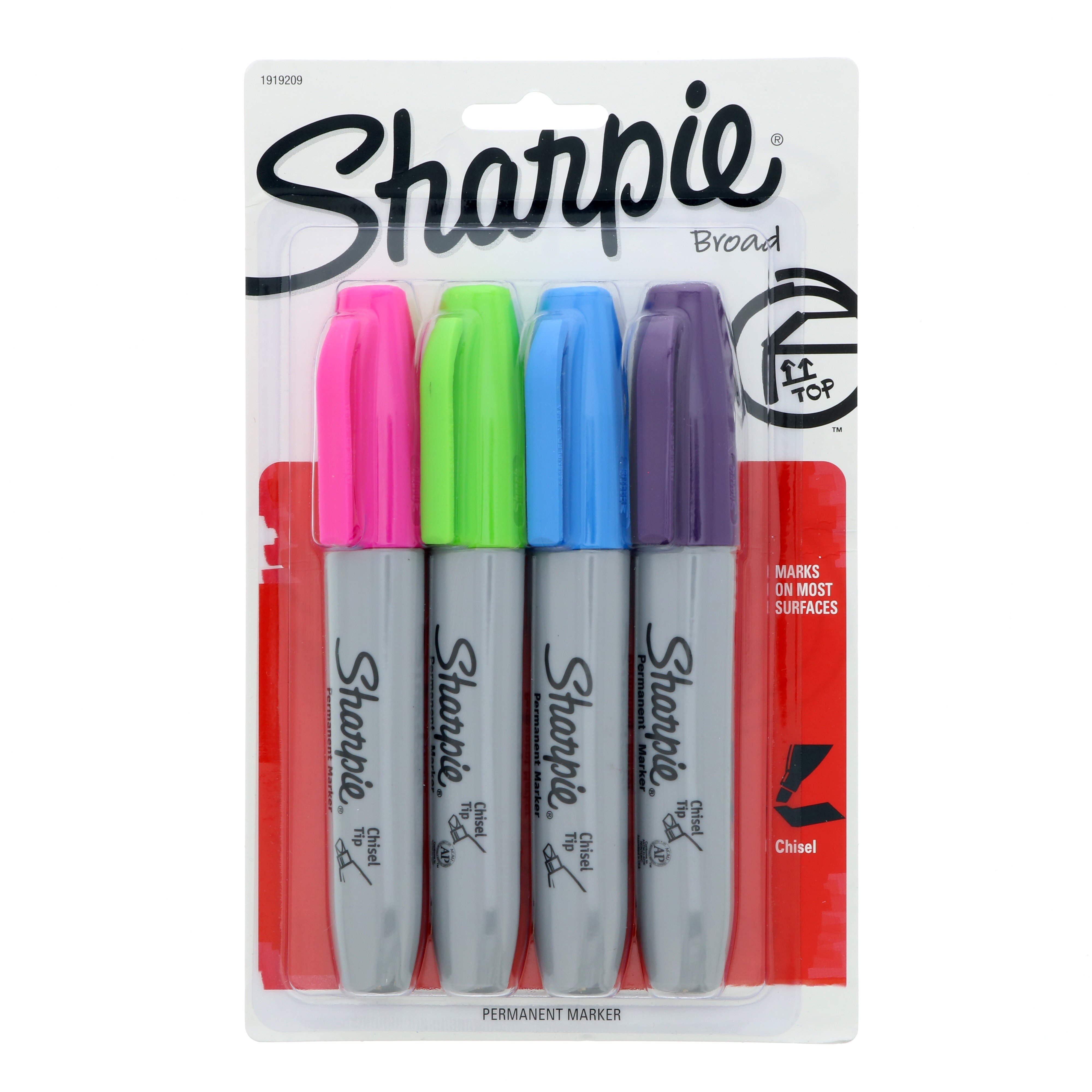 Sharpie Broad Permanent Marker Assorted Colors - Shop Markers at H-E-B