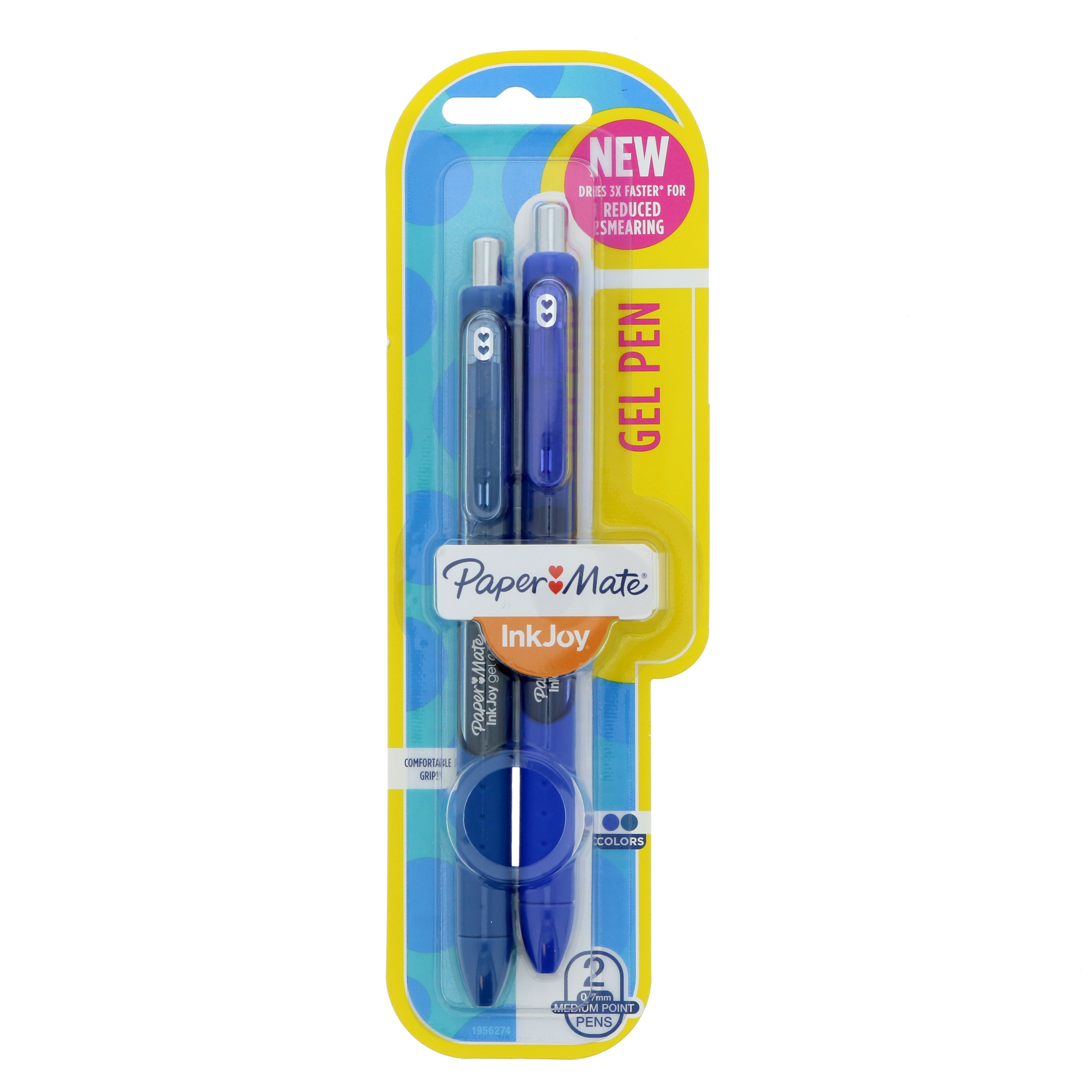 Paper Mate Inkjoy Gel pen Slate Blue Shop Pens at H-E-B