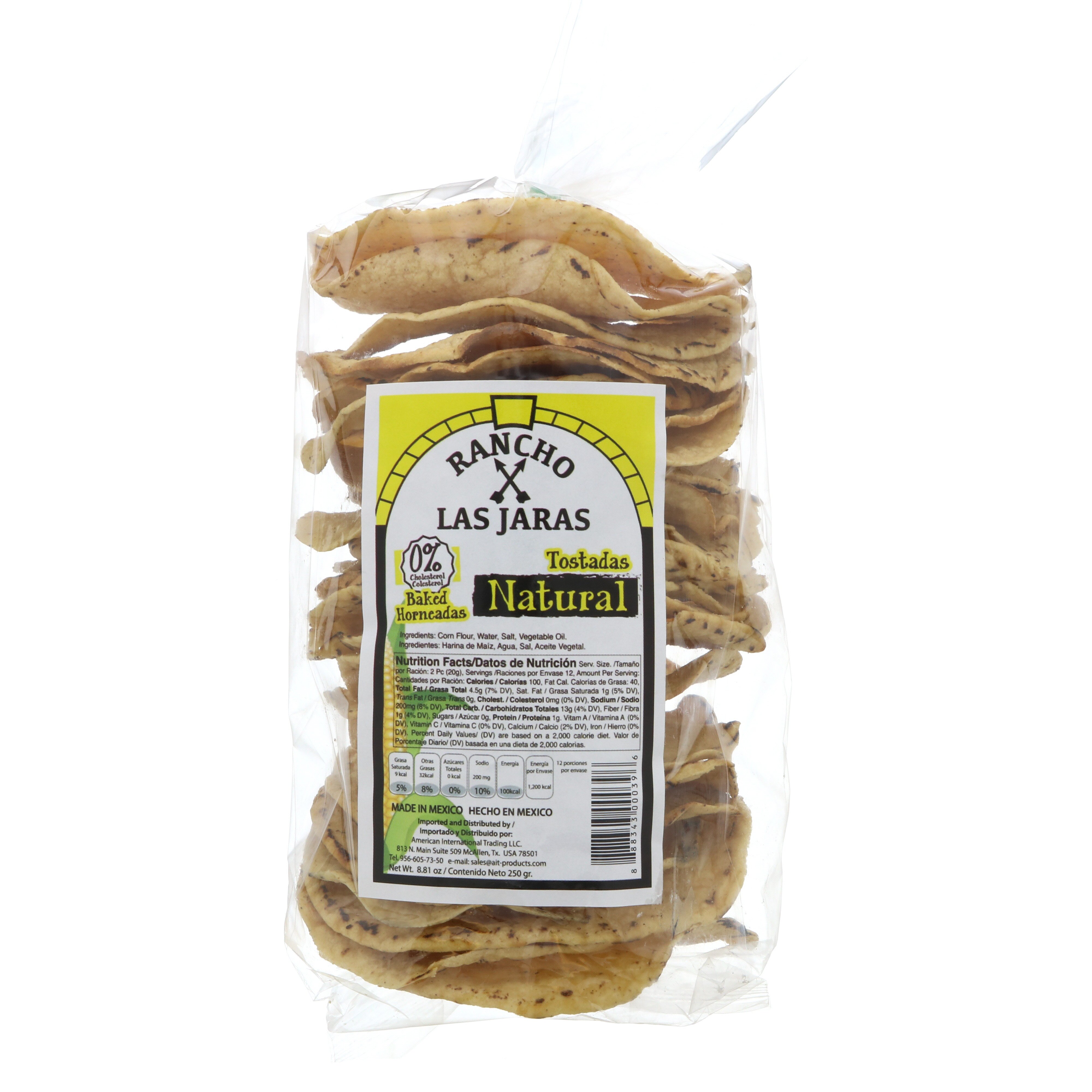 Rancho Las Jaras Natural Baked Tostadas Horneadas Shop Tortillas at HEB
