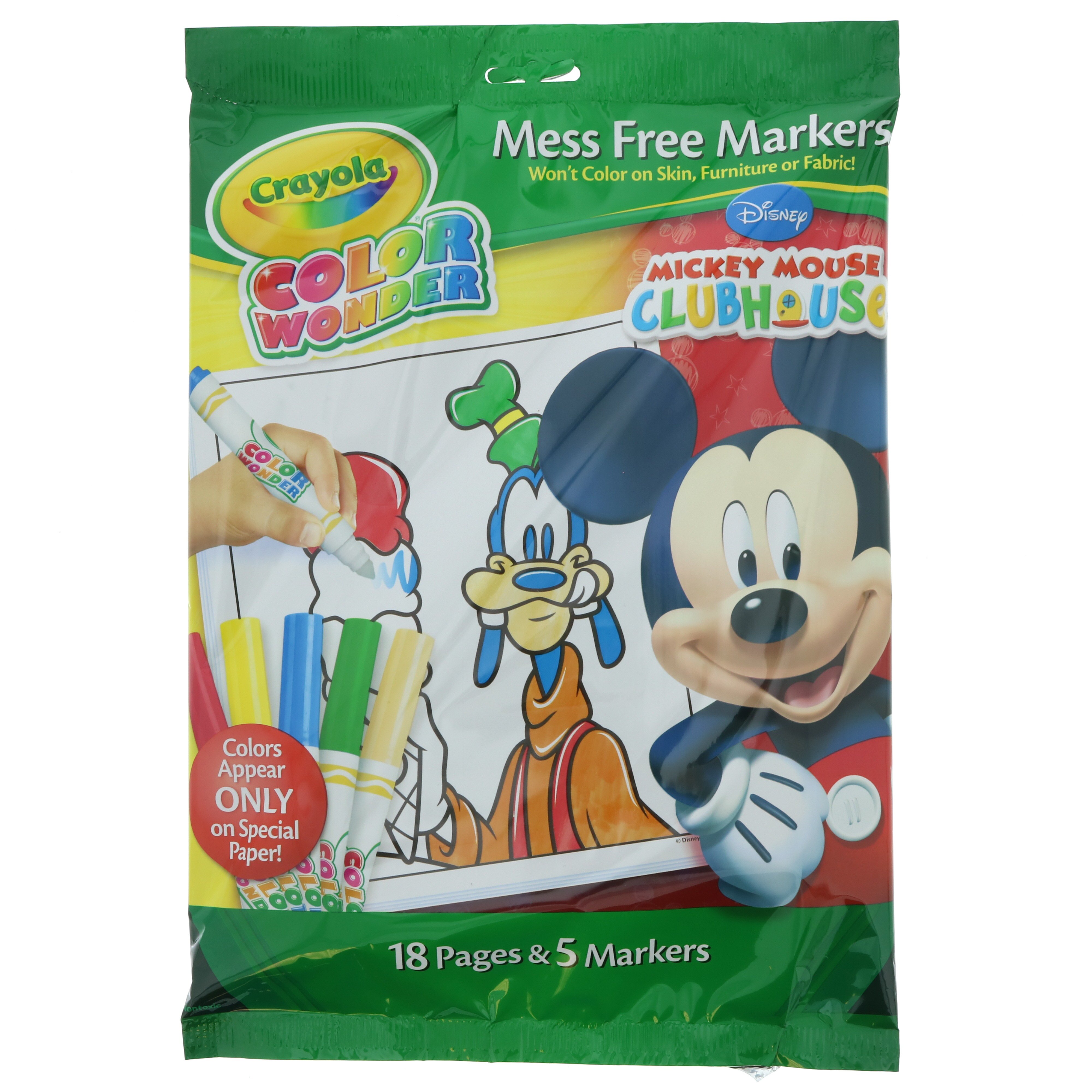 Crayola Color Wonder Mickey Mouse Pad With Marker Shop Toys at HEB