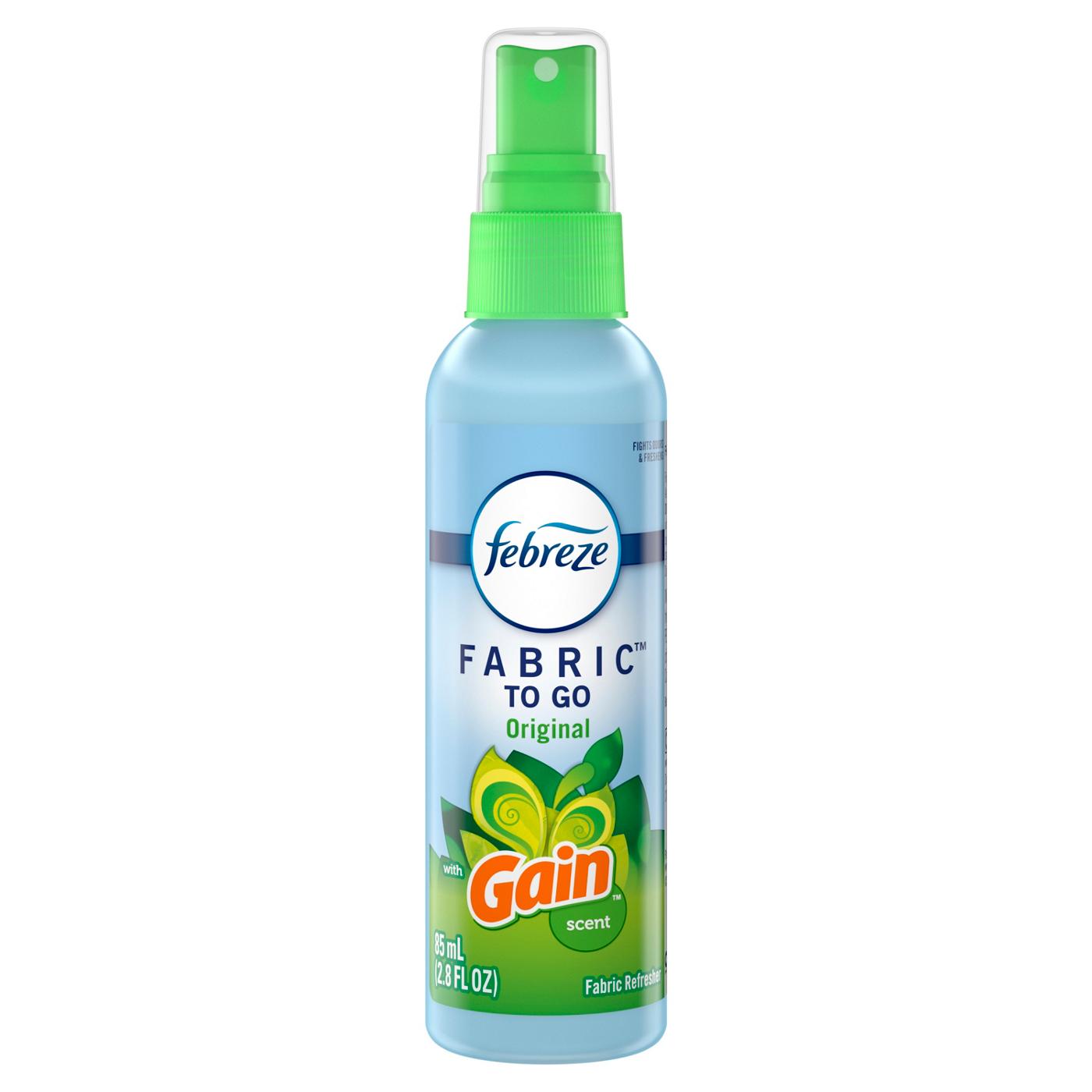 Febreze Odor-Fighting Fabric Refresher To-Go Spray - Gain Original Scent; image 2 of 10