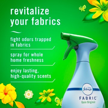 Febreze Odor-Fighting Fabric Refresher To-Go Spray - Gain Original Scent, 2.8 oz