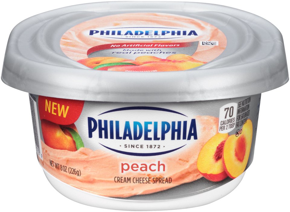 Philadelphia Peach Cream Cheese Spread - Shop Cheese at H-E-B