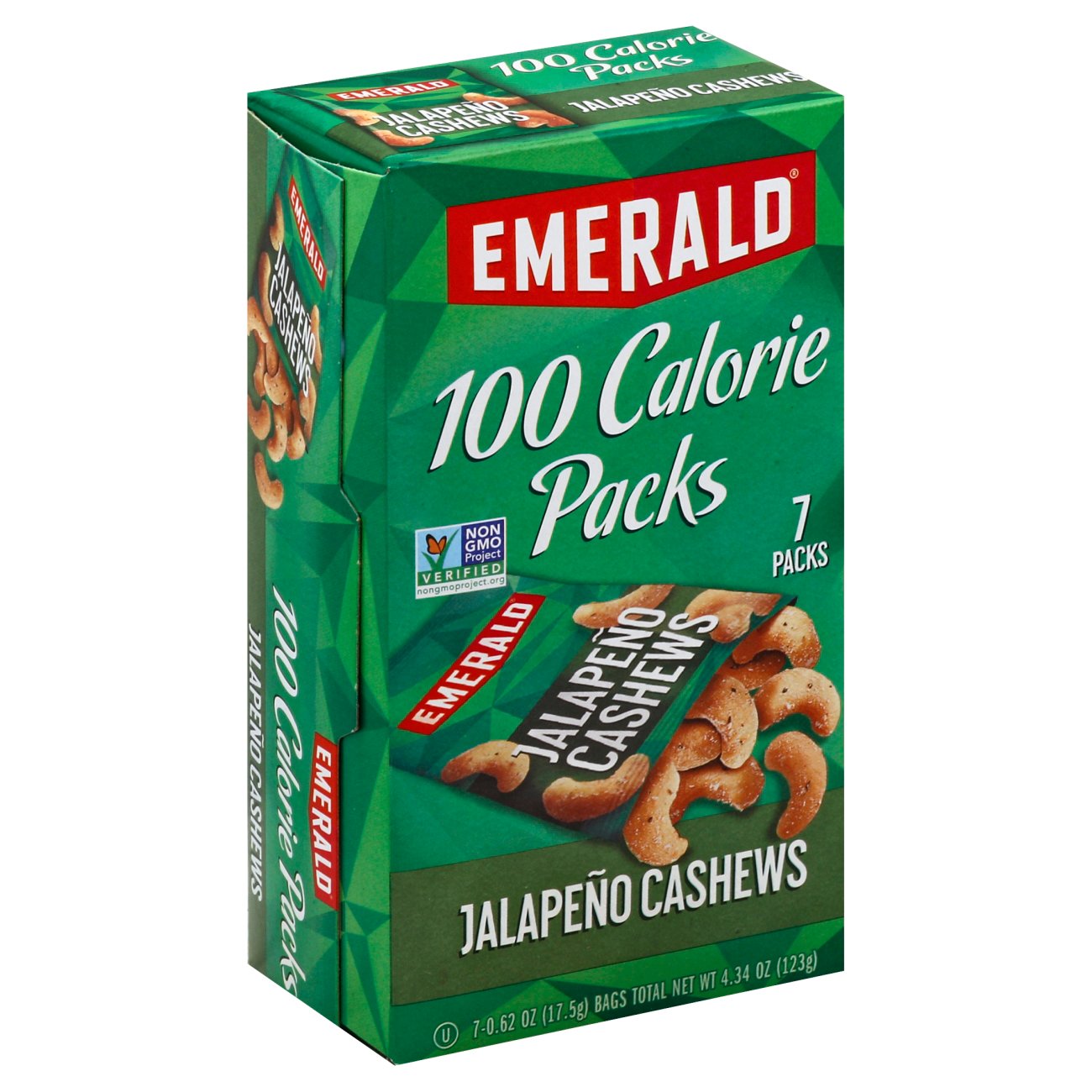 Emerald Jalapeno Cashews 100 Calorie Packs Shop Nuts & Seeds at HEB