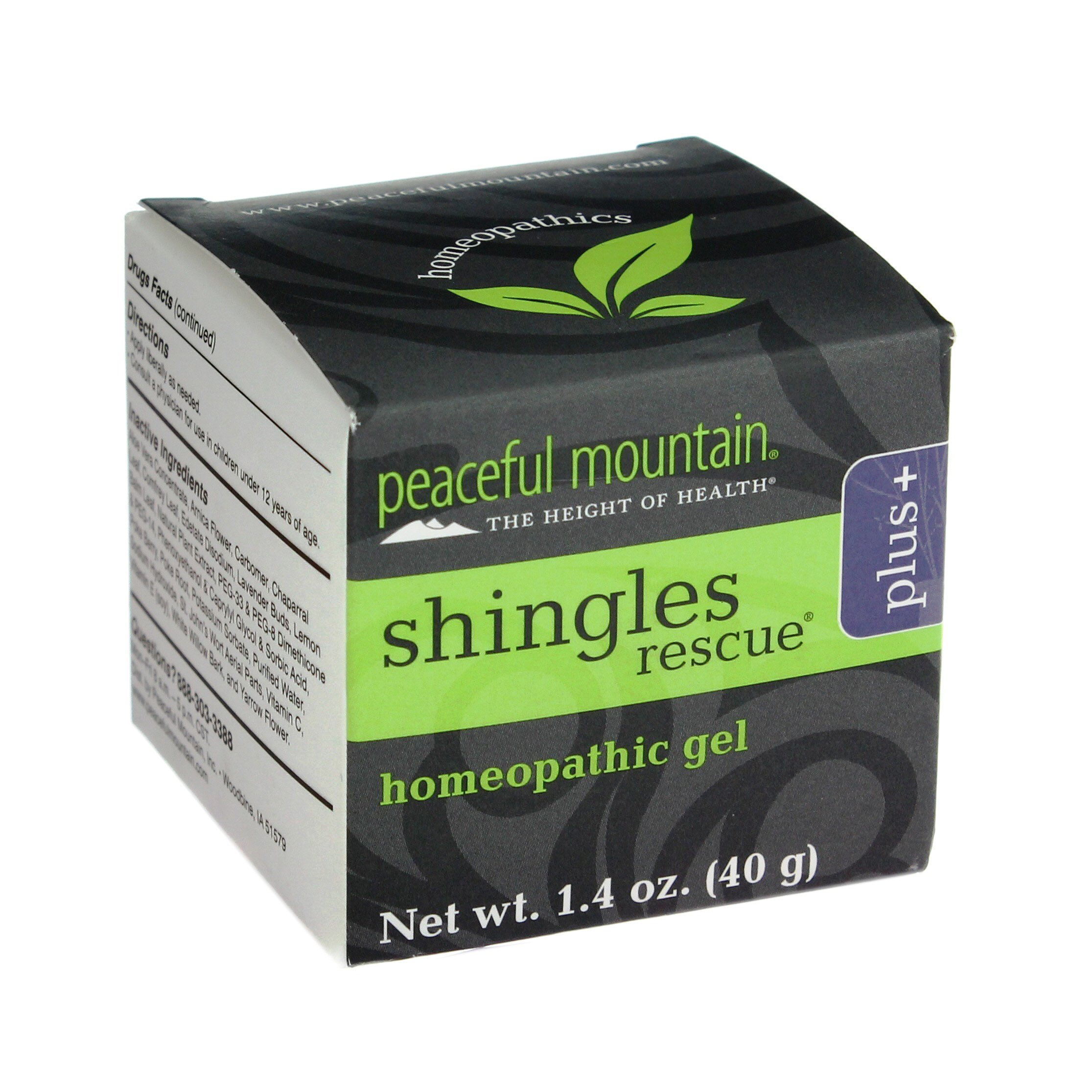 Peaceful Mountain Shingles Rescue Shop Vitamins & Supplements at HEB