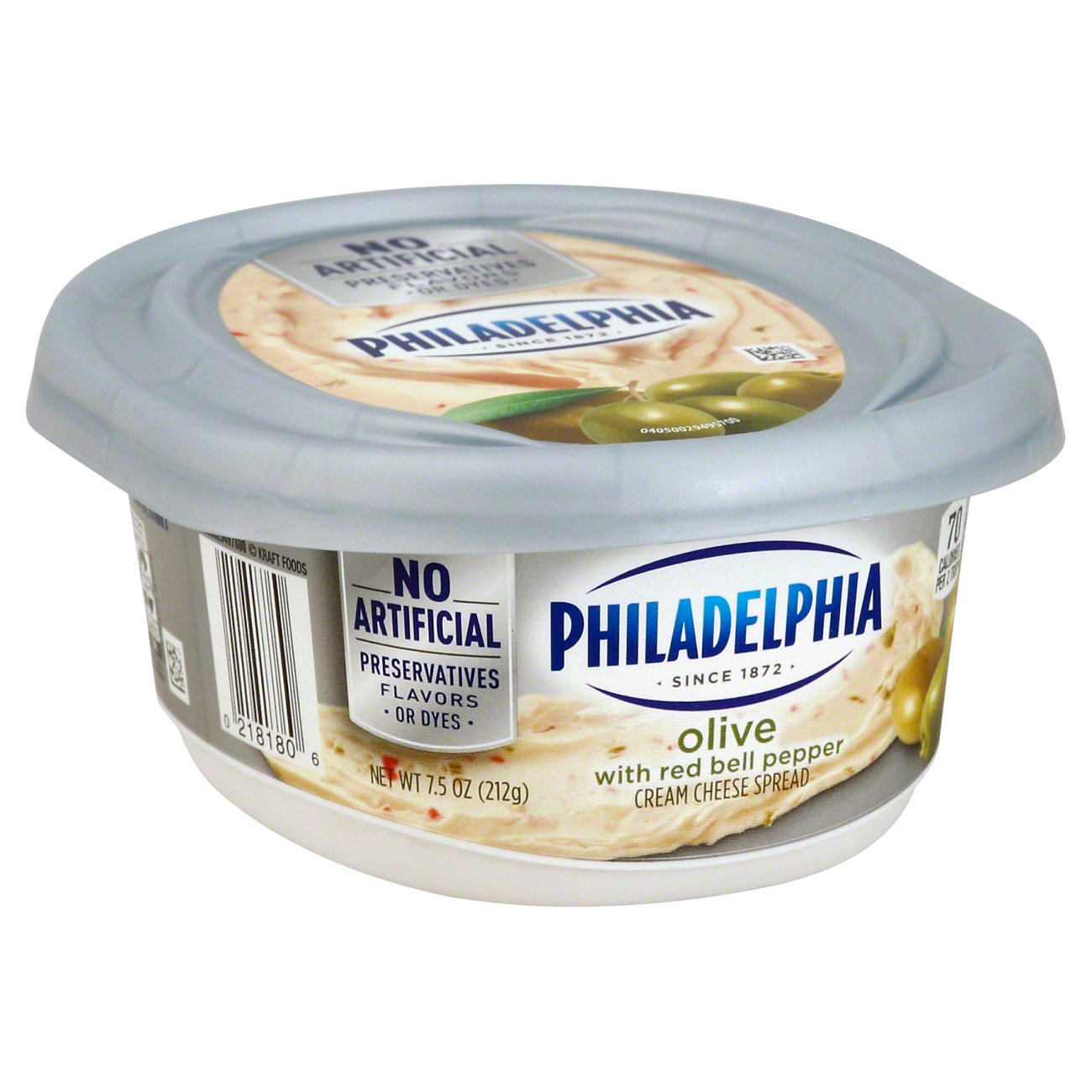Philadelphia Olive and Red Bell Pepper Cream Cheese Spread Shop
