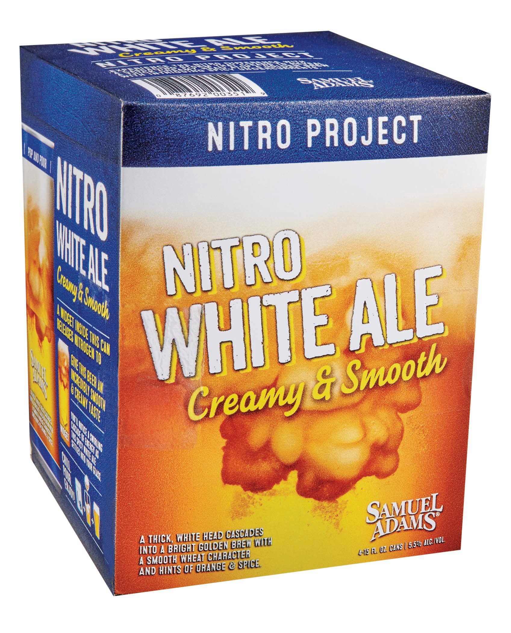 Samuel Adams Nitro White Ale Shop Beer at HEB