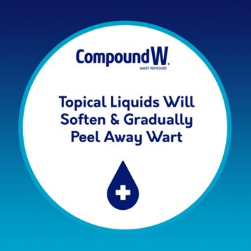 Compound W Fast Acting Wart Removal Liquid, 0.31 oz