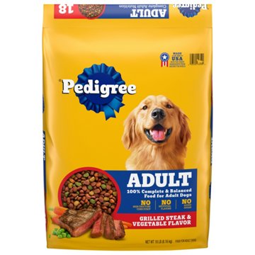 Pedigree Complete Nutrition Adult Dry Dog Food - Grilled Steak & Vegetable Flavor