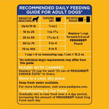 Pedigree Complete Nutrition Adult Dry Dog Food - Grilled Steak & Vegetable Flavor