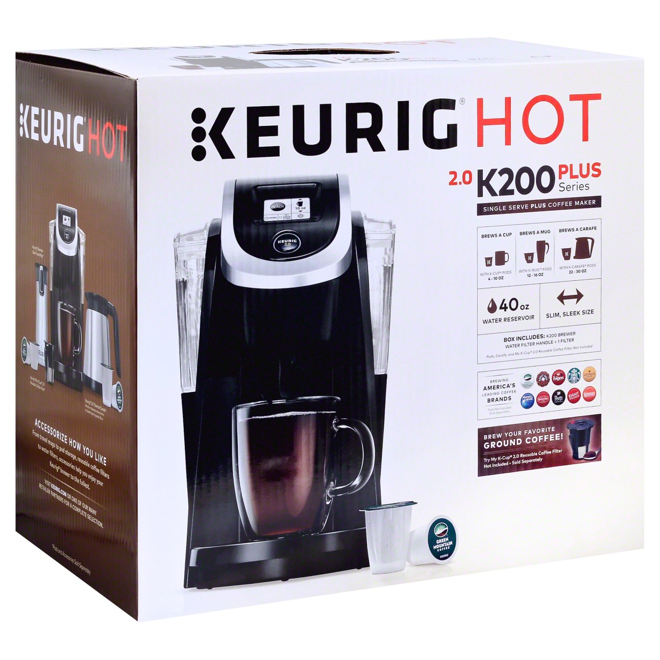 Keurig K-Slim Black Single Serve Coffee Maker - Shop Coffee Makers at H-E-B