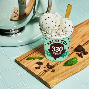 Halo Top 16g Protein Light Ice Cream - Mint Chip