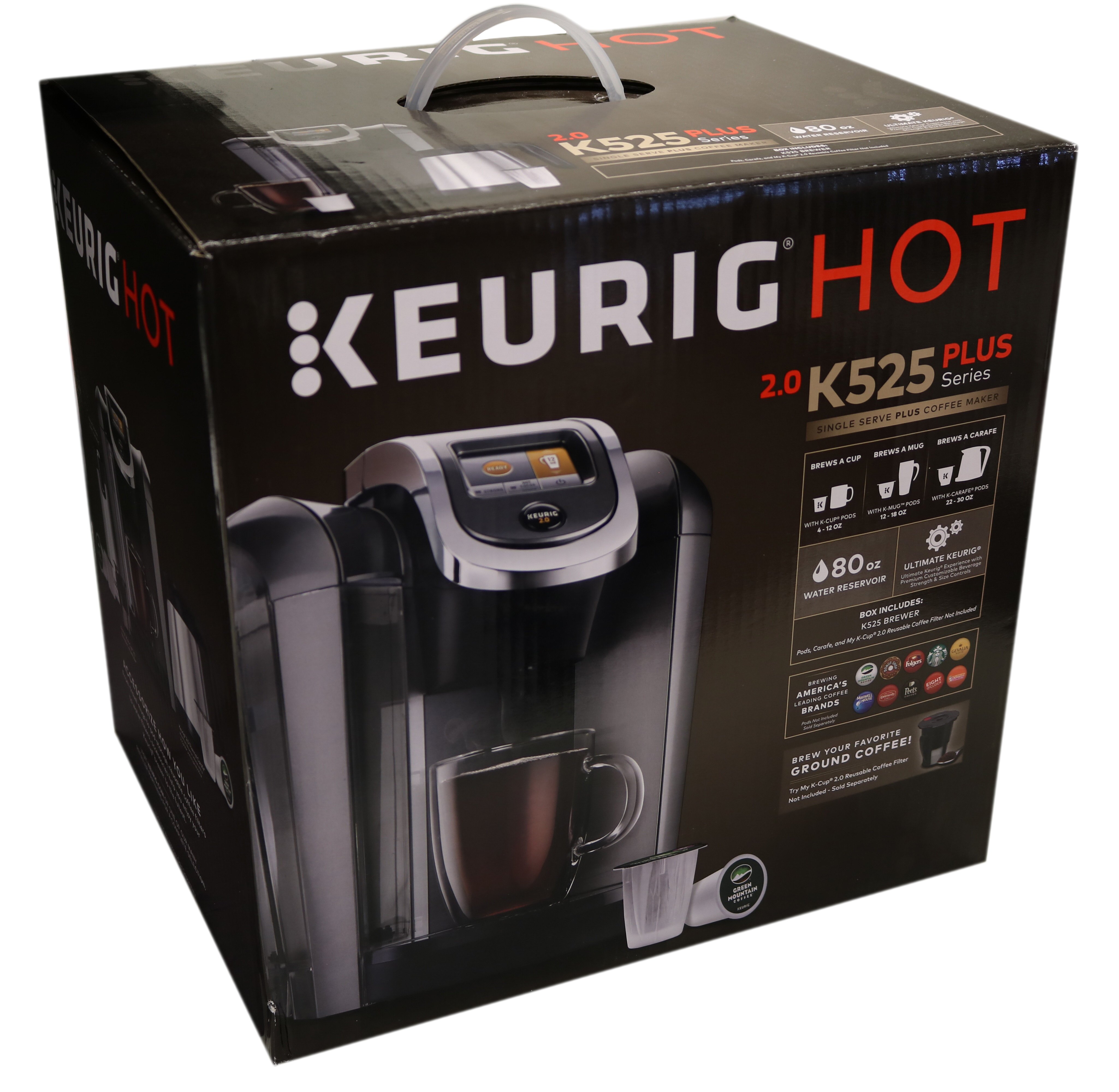 Keurig K525 Brewing System Platinum Shop Coffee Makers at H E B