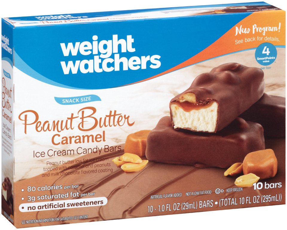 Weight Watchers Peanut Butter Ice Cream Candy Bars Shop Bars & Pops