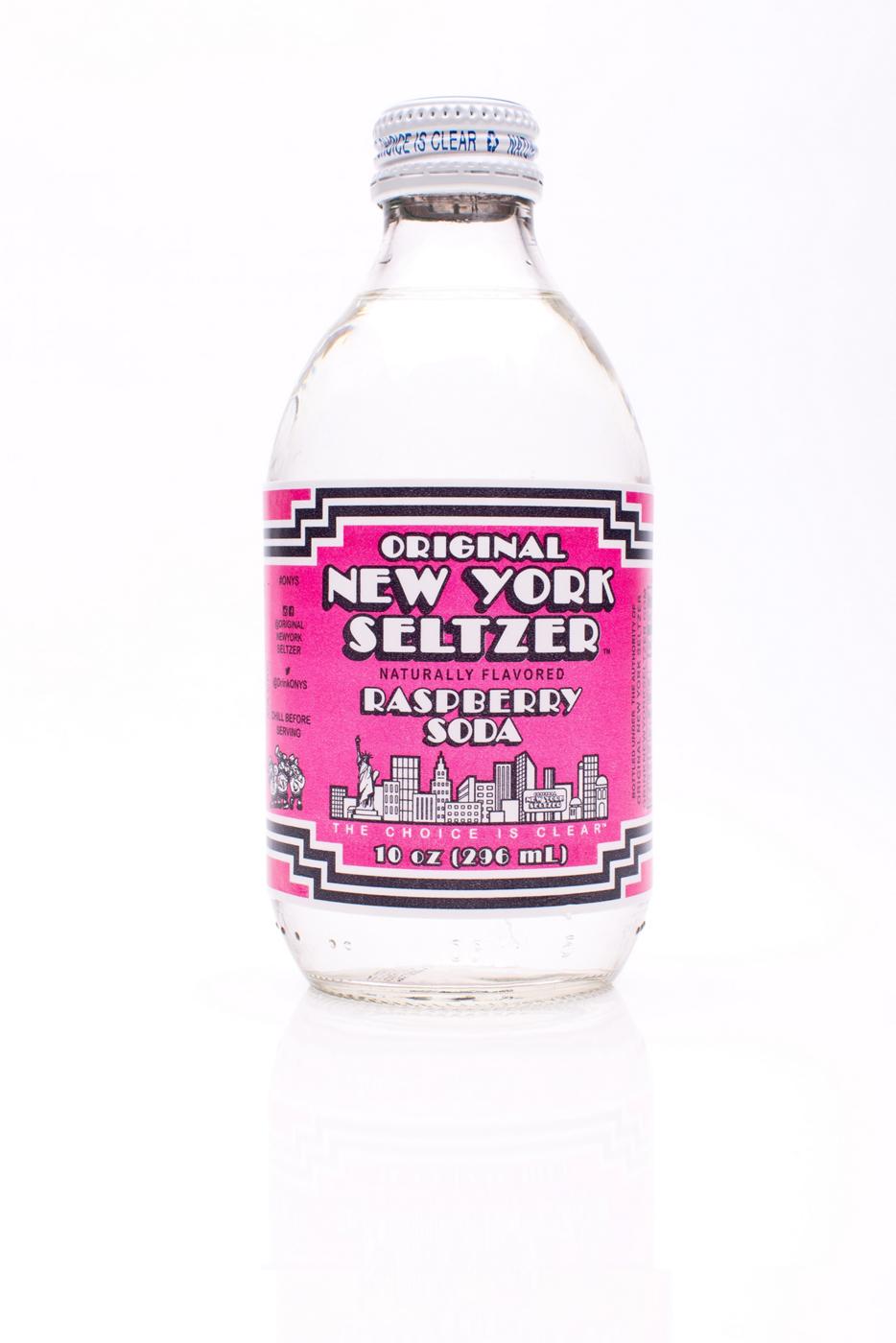 Original New York Seltzer Raspberry Soda; image 2 of 3