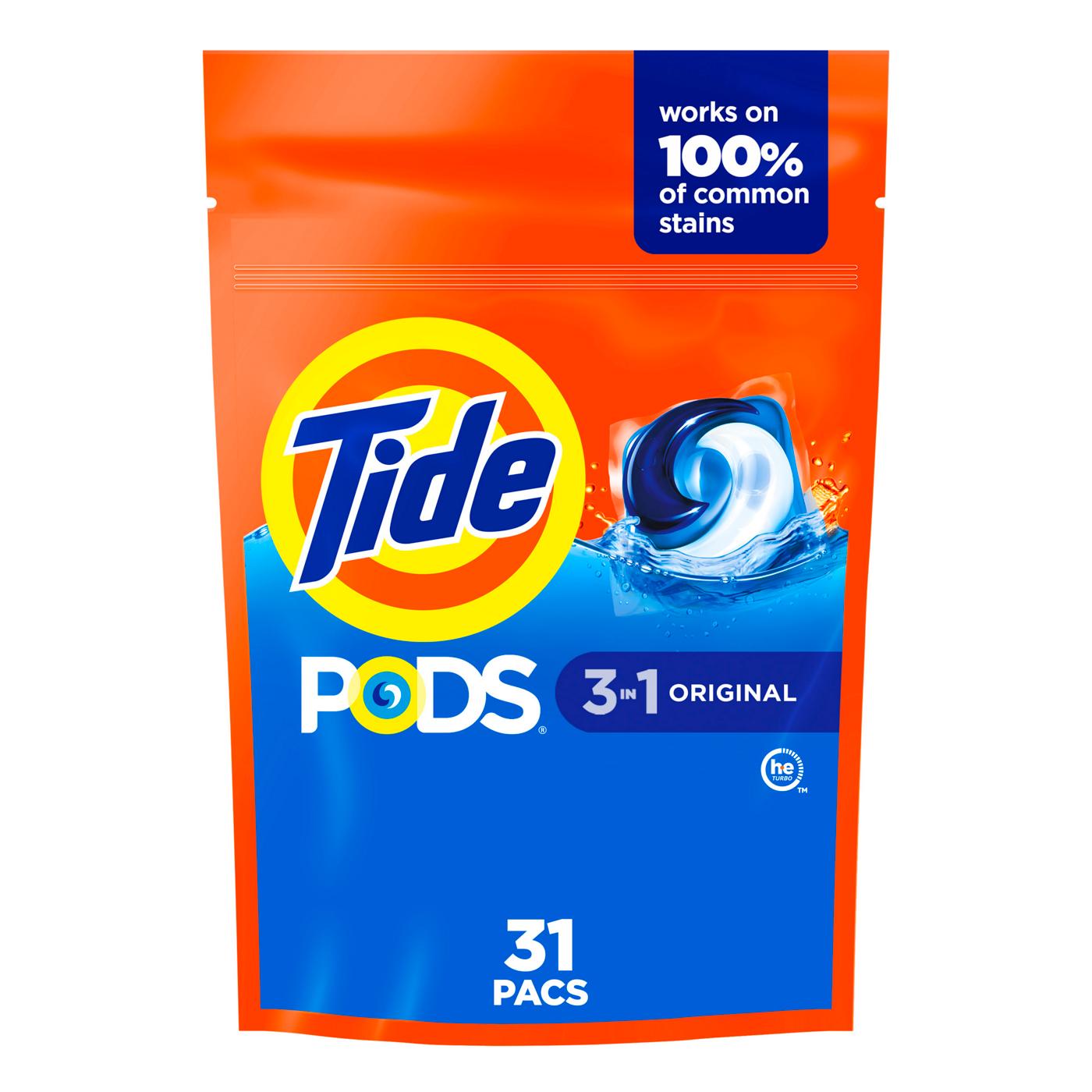 Tide PODS Laundry Detergent Pacs - Original Scent; image 1 of 8