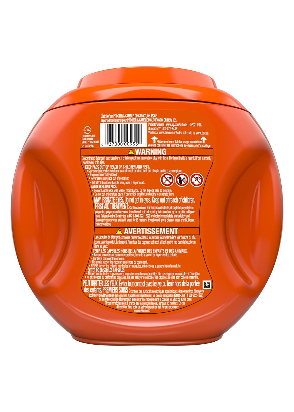 Tide PODS Original Scent HE Laundry Detergent Pacs; image 2 of 10