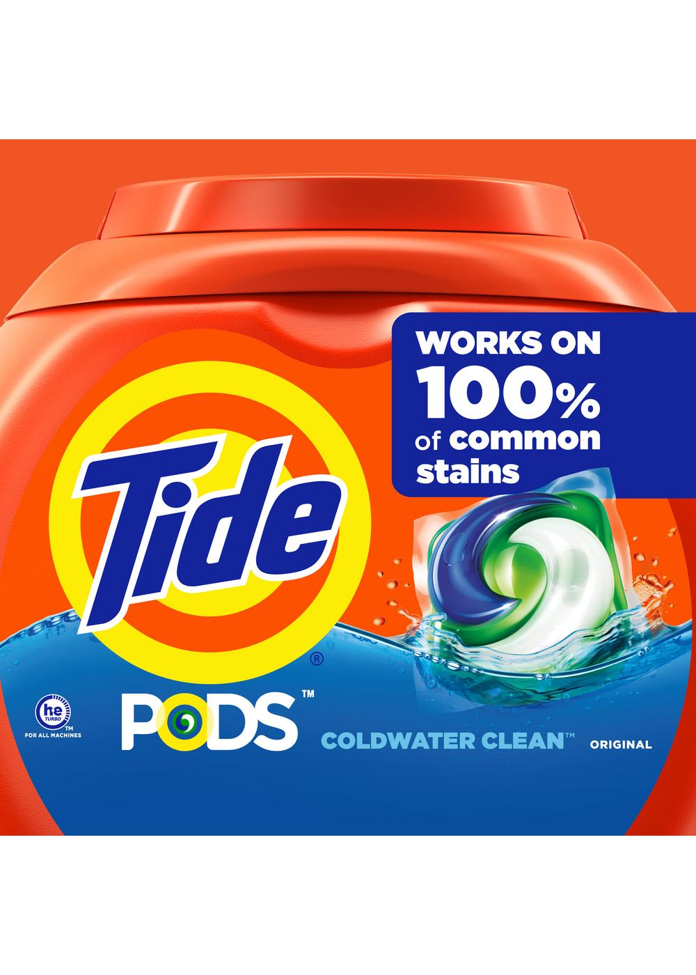 Tide PODS Original Scent HE Laundry Detergent Pacs; image 5 of 10