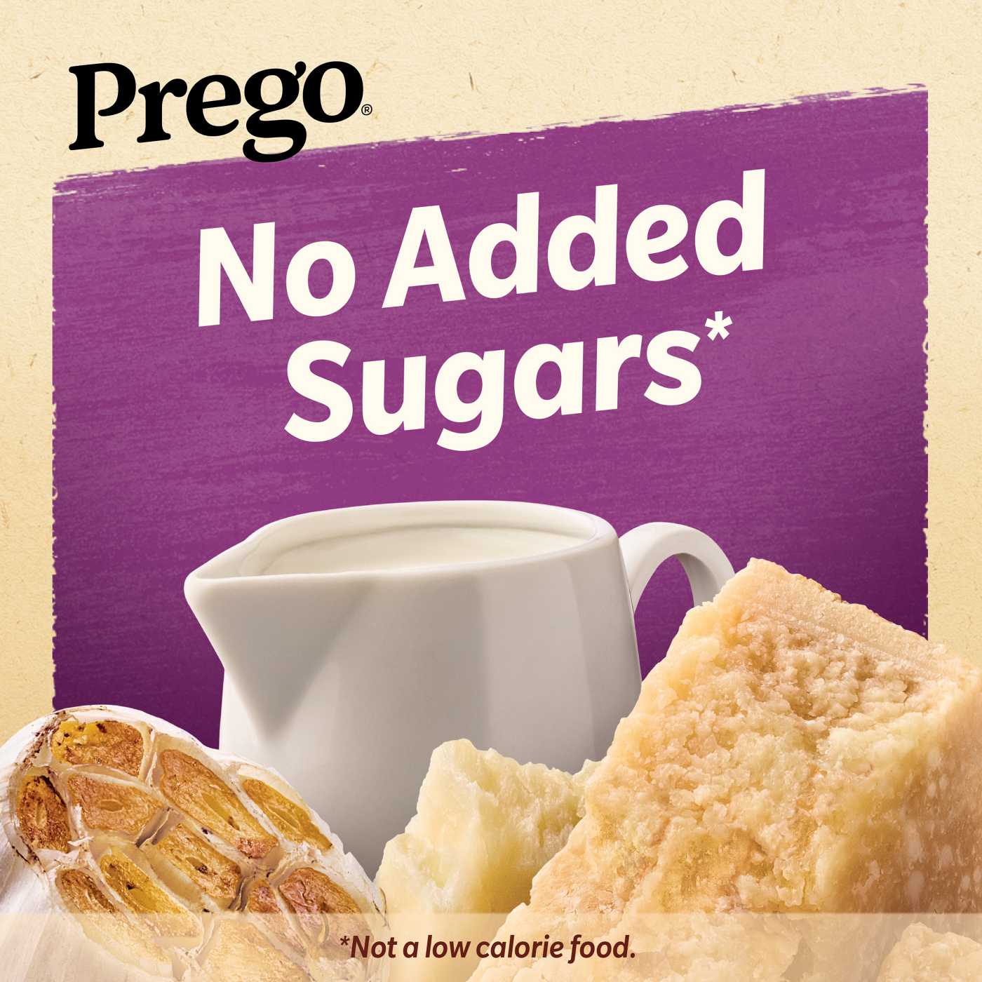 Prego Alfredo Sauce with Roasted Garlic & Parmesan Cheese; image 11 of 15