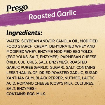 Prego Alfredo Sauce with Roasted Garlic & Parmesan Cheese, 22 oz