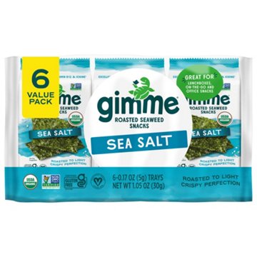 gimme Roasted Seaweed Snacks - Sea Salt