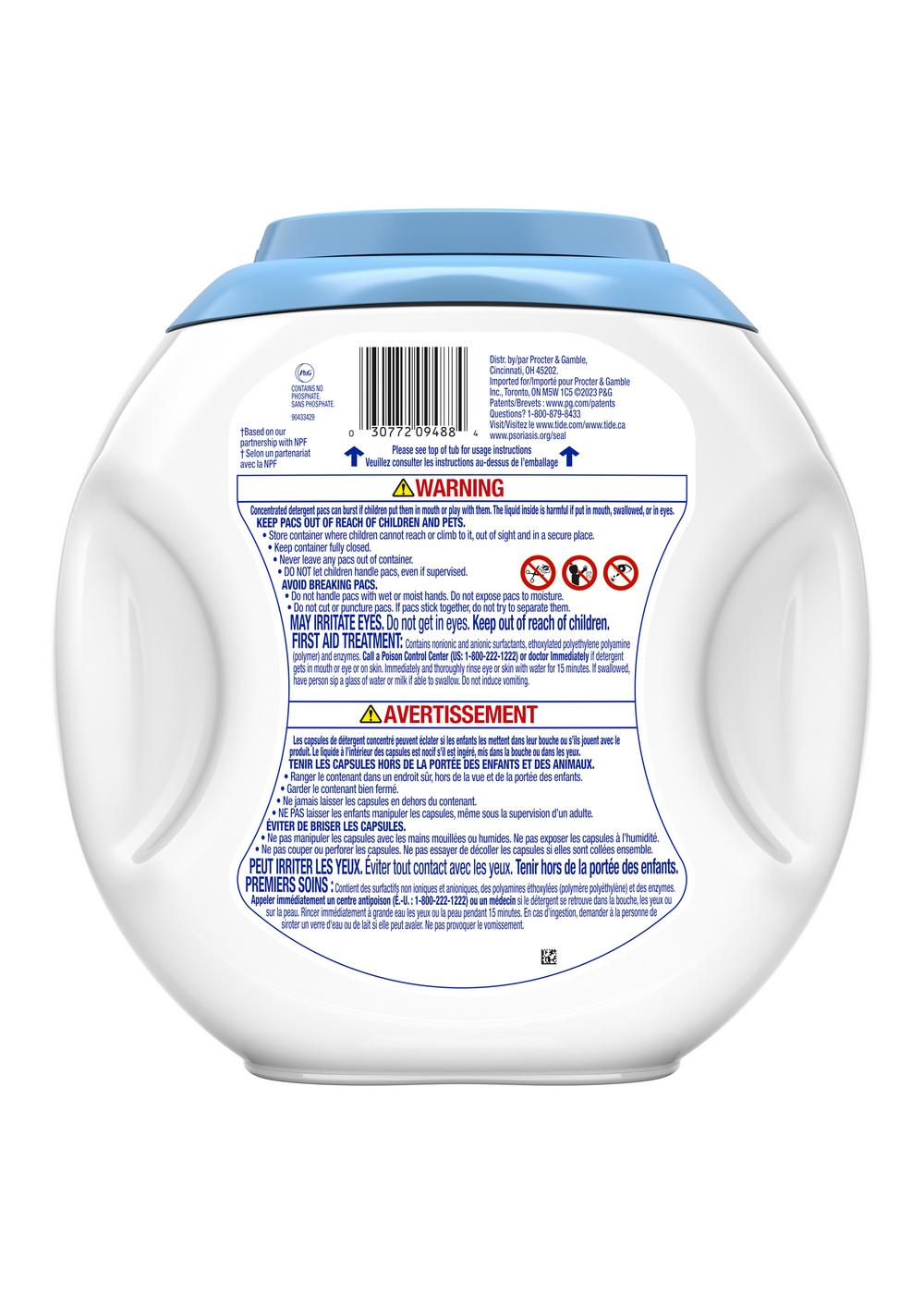 Tide PODS HE Laundry Detergent - Free & Gentle; image 8 of 9