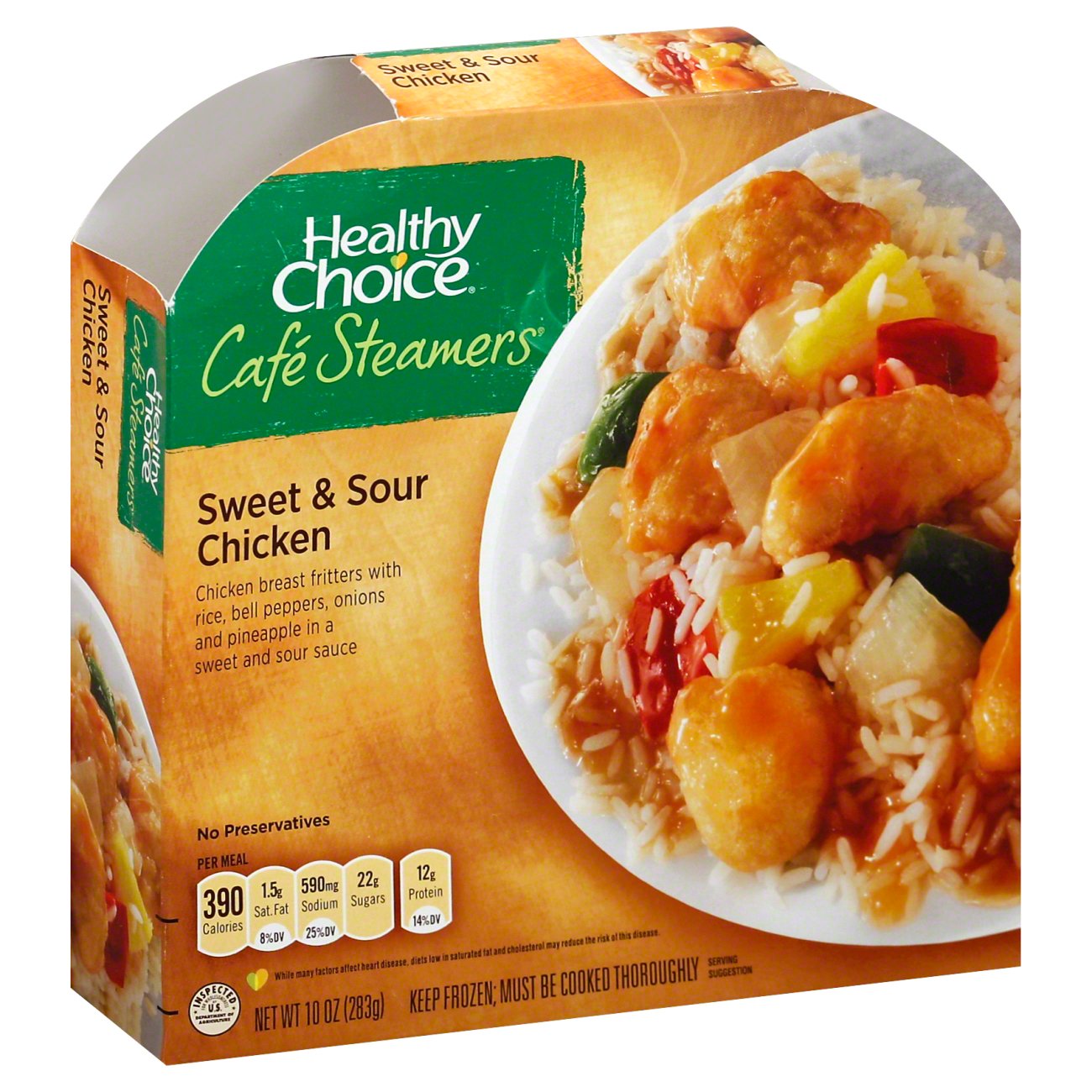 Healthy Choice Cafe Steamers Sweet Sour Chicken Shop Entrees Sides At H E B