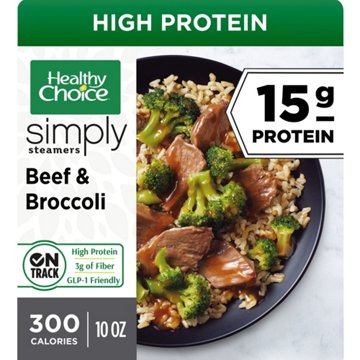 Healthy Choice Simply Steamers Beef & Broccoli Frozen Meal