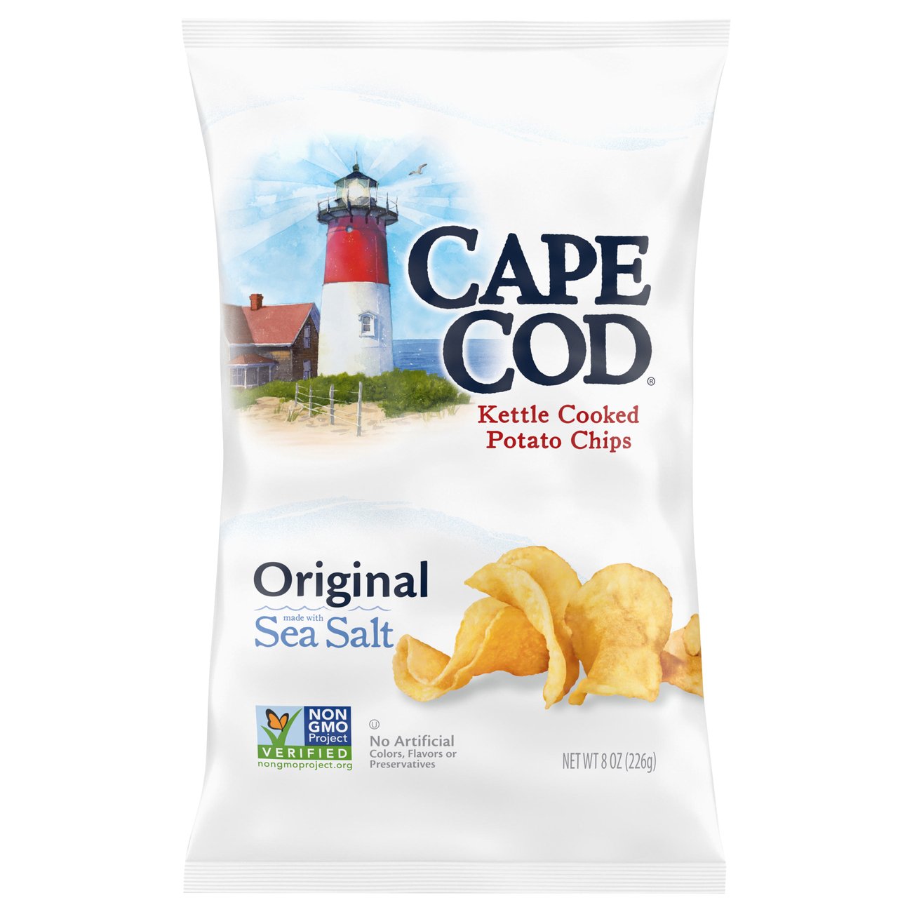 Cape Cod Kettle Cooked Original Potato Chips Shop Chips At H E B