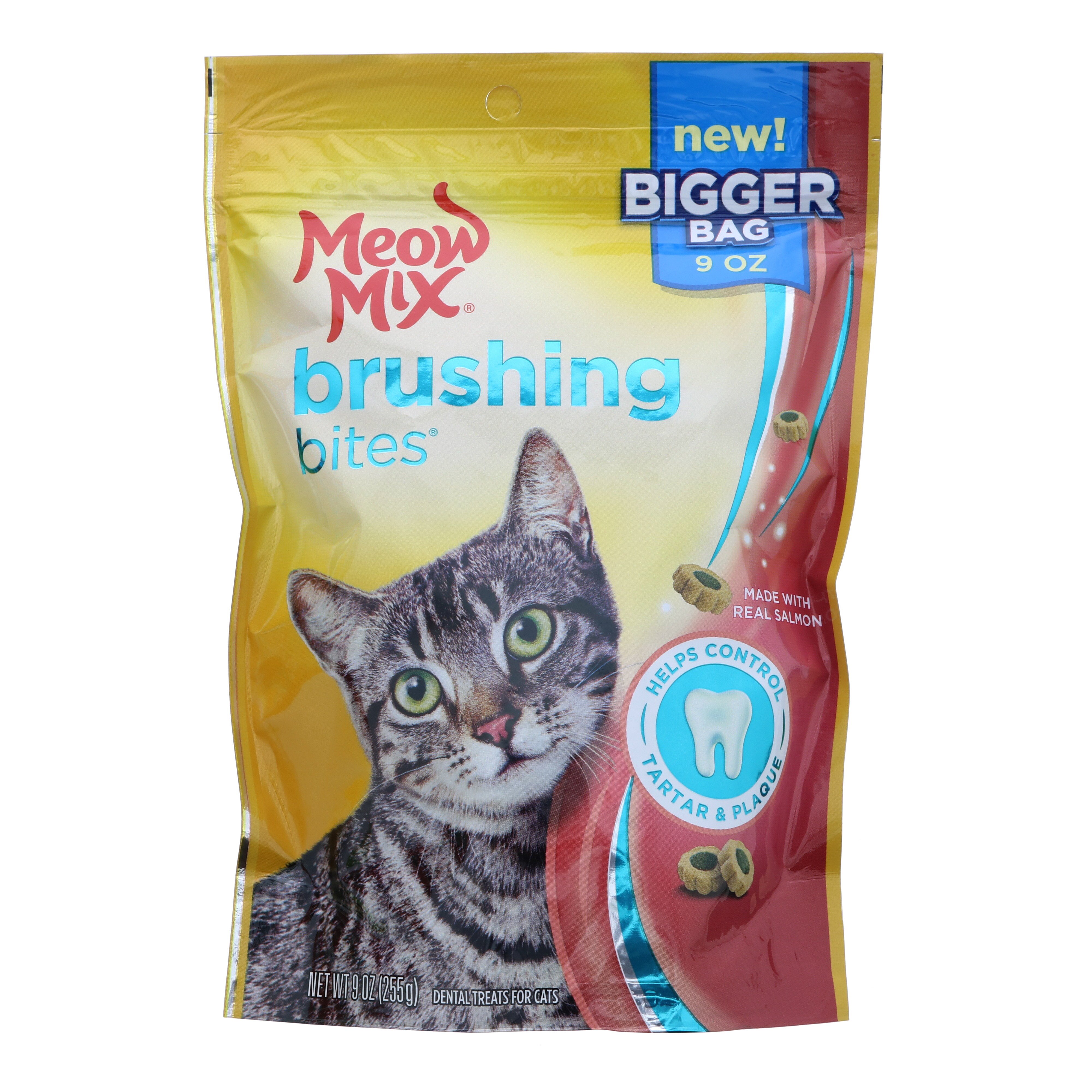 Meow mix brushing bites fashion