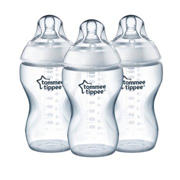 Tommee Tippee Closer to Nature, 11 oz Cereal Bottles, 3 ct