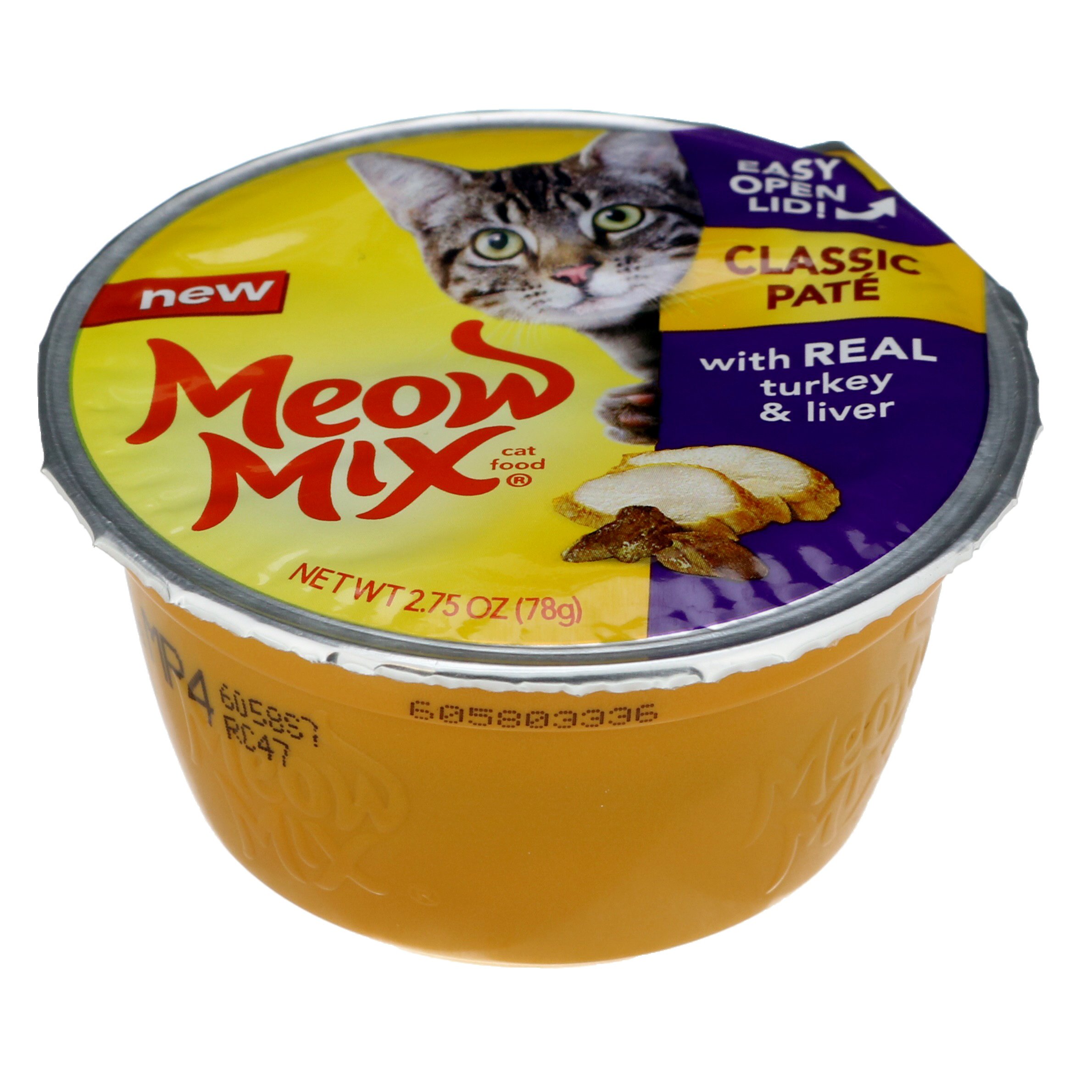 Meow mix hotsell classic pate