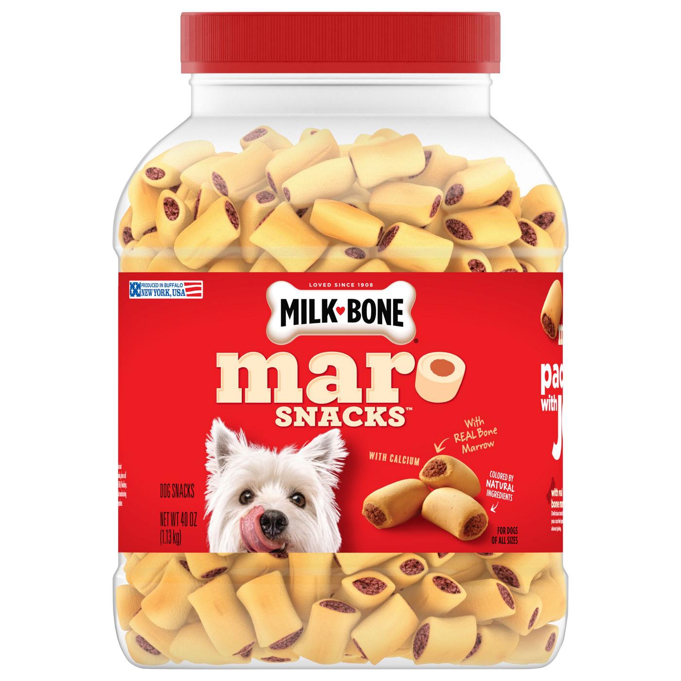 MilkBone MaroSnacks Small Dog Treats With Bone Marrow; image 1 of 7
