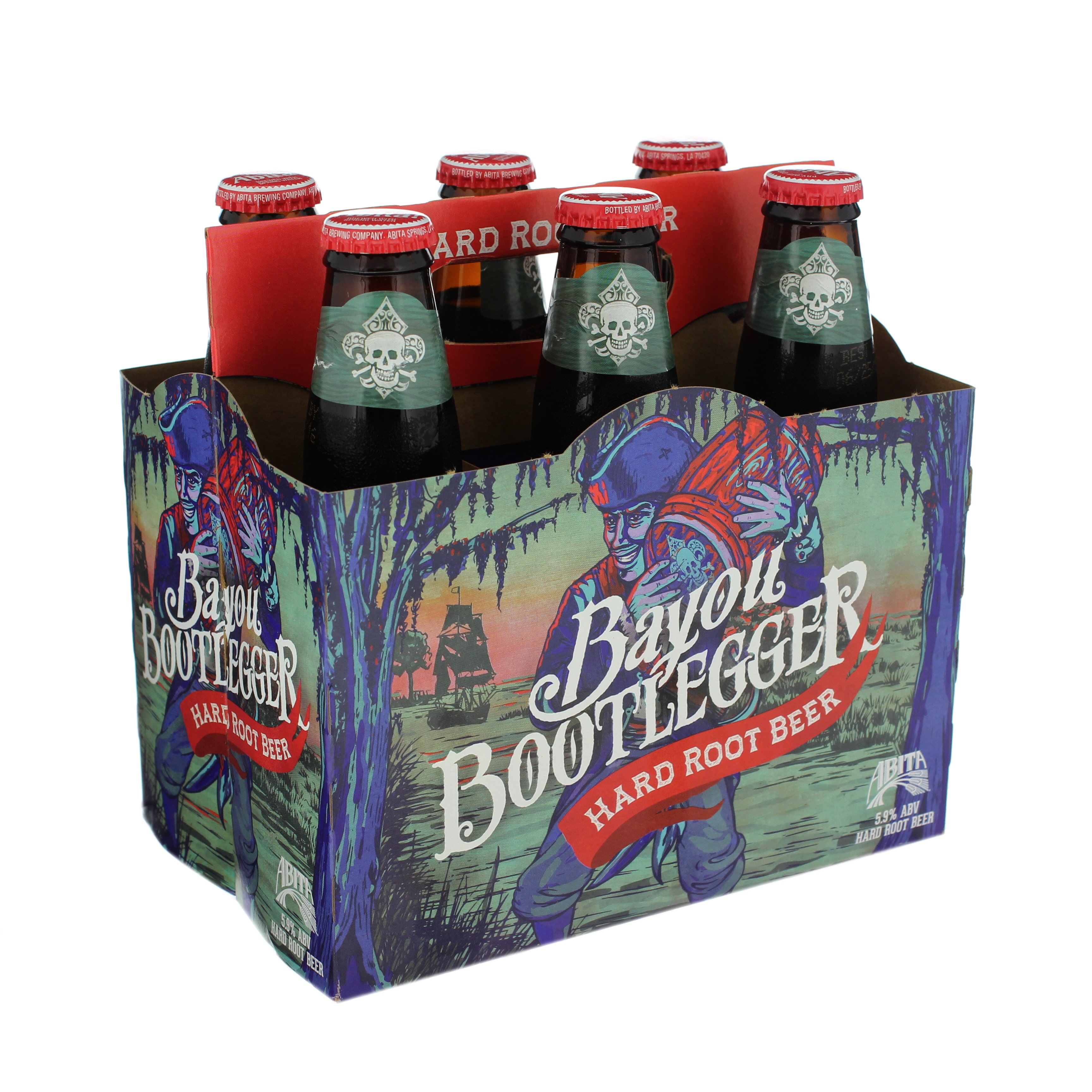 Abita Bayou Bootlegger Hard Root Beer Shop Malt Beverages Coolers At H E B