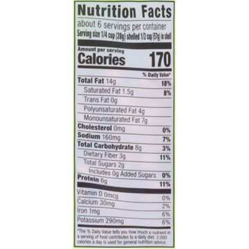 H-E-B Salted Roasted Pistachios, 12 oz