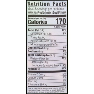 H-E-B Unsalted Roasted Pistachios, 12 oz