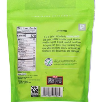 H-E-B Unsalted Roasted Pistachios, 12 oz