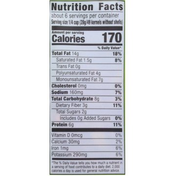 H-E-B Salted Roasted Shelled Pistachios, 6 oz