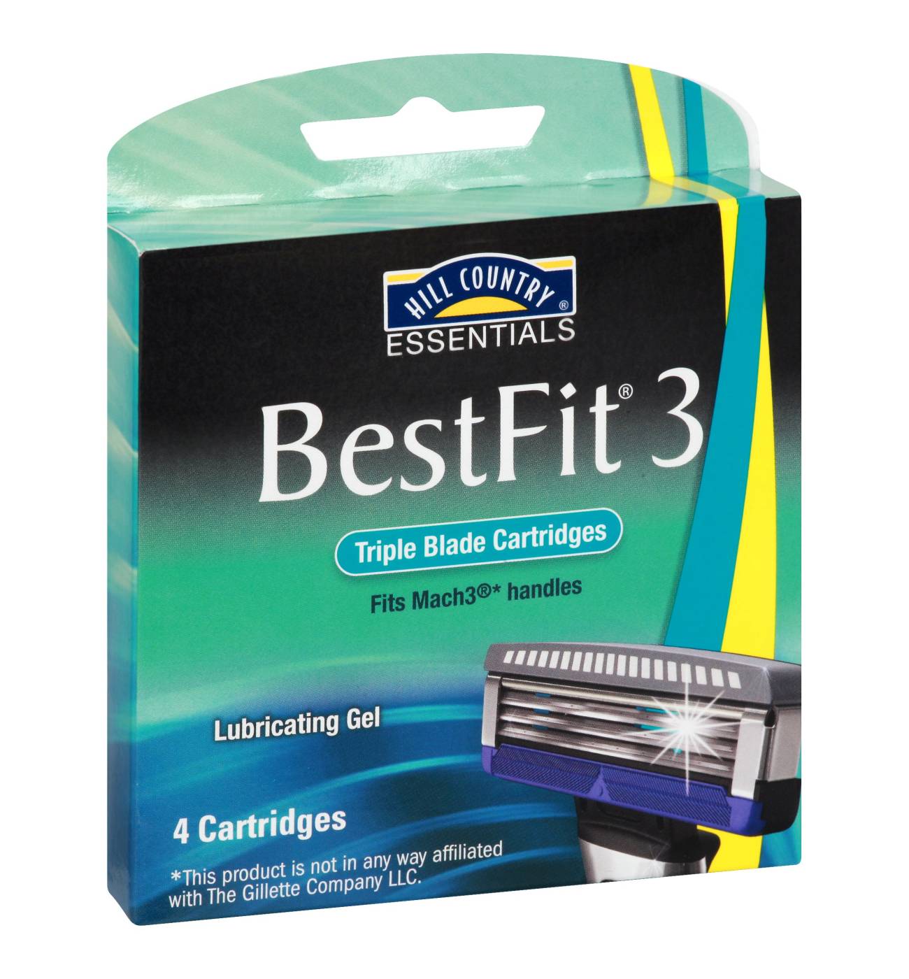 Hill Country Essentials BestFit 3 Triple Blade Cartridges Refill; image 1 of 5