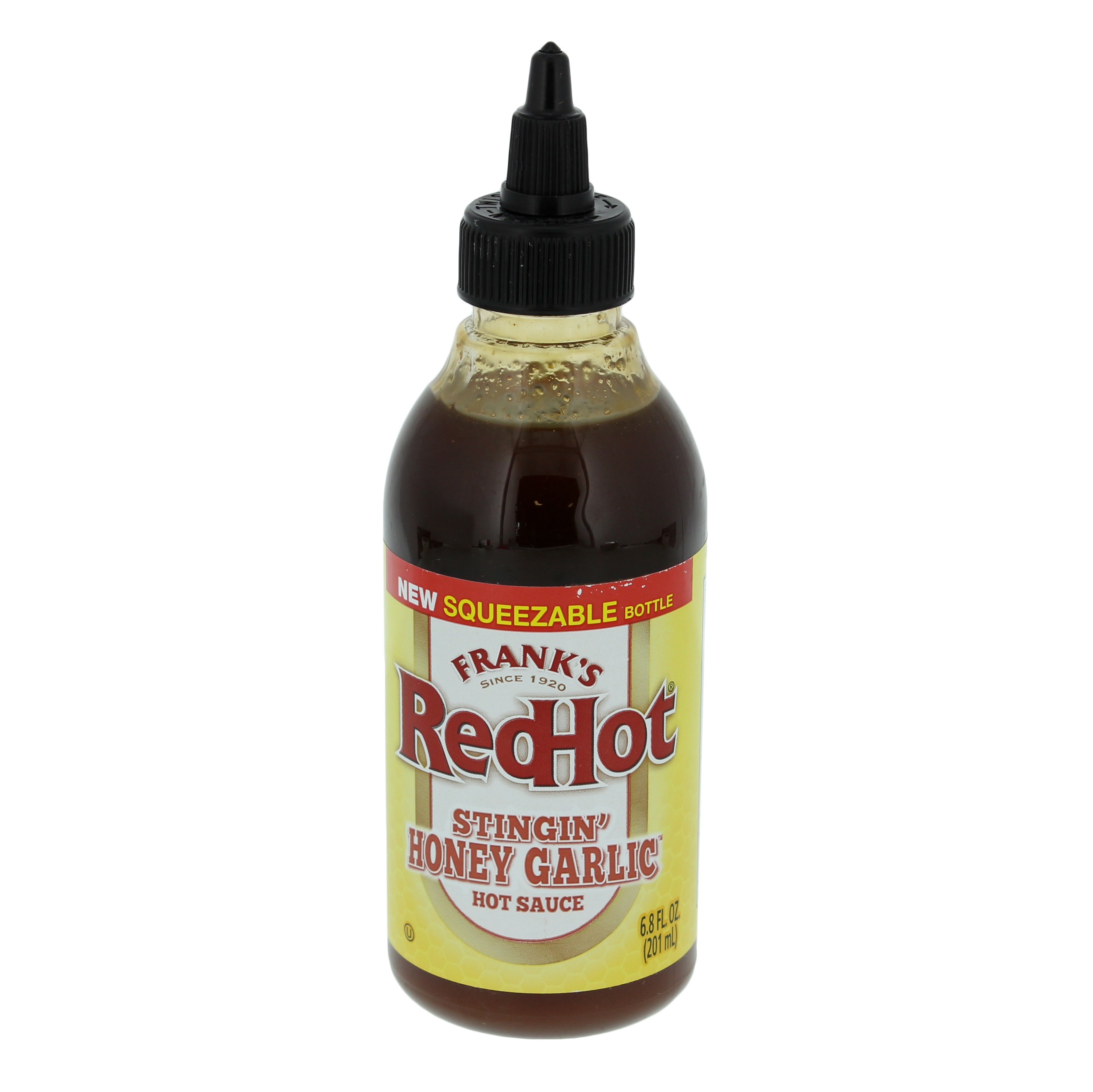 Frank's Stingin' Honey Garlic Hot Sauce Squeezable Bottle Shop Hot sauce at HEB