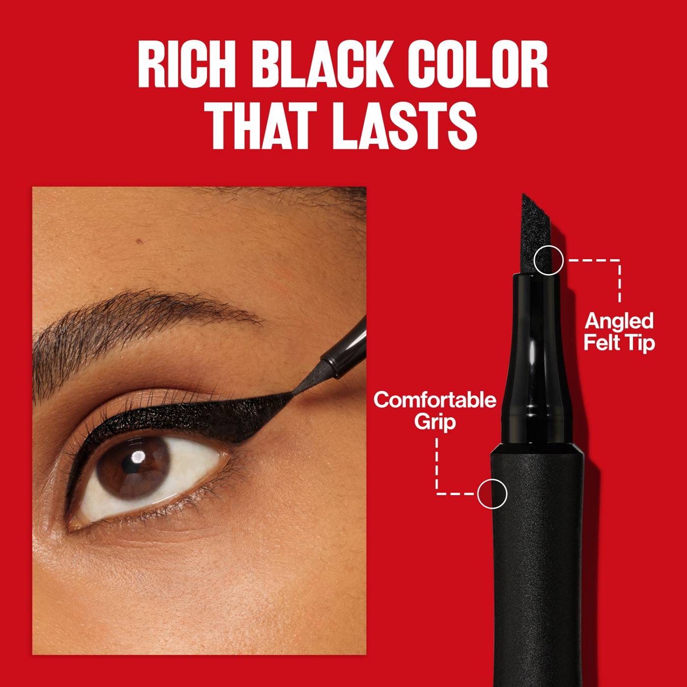 Revlon ColorStay Wing Liner, Blackest Black; image 2 of 7