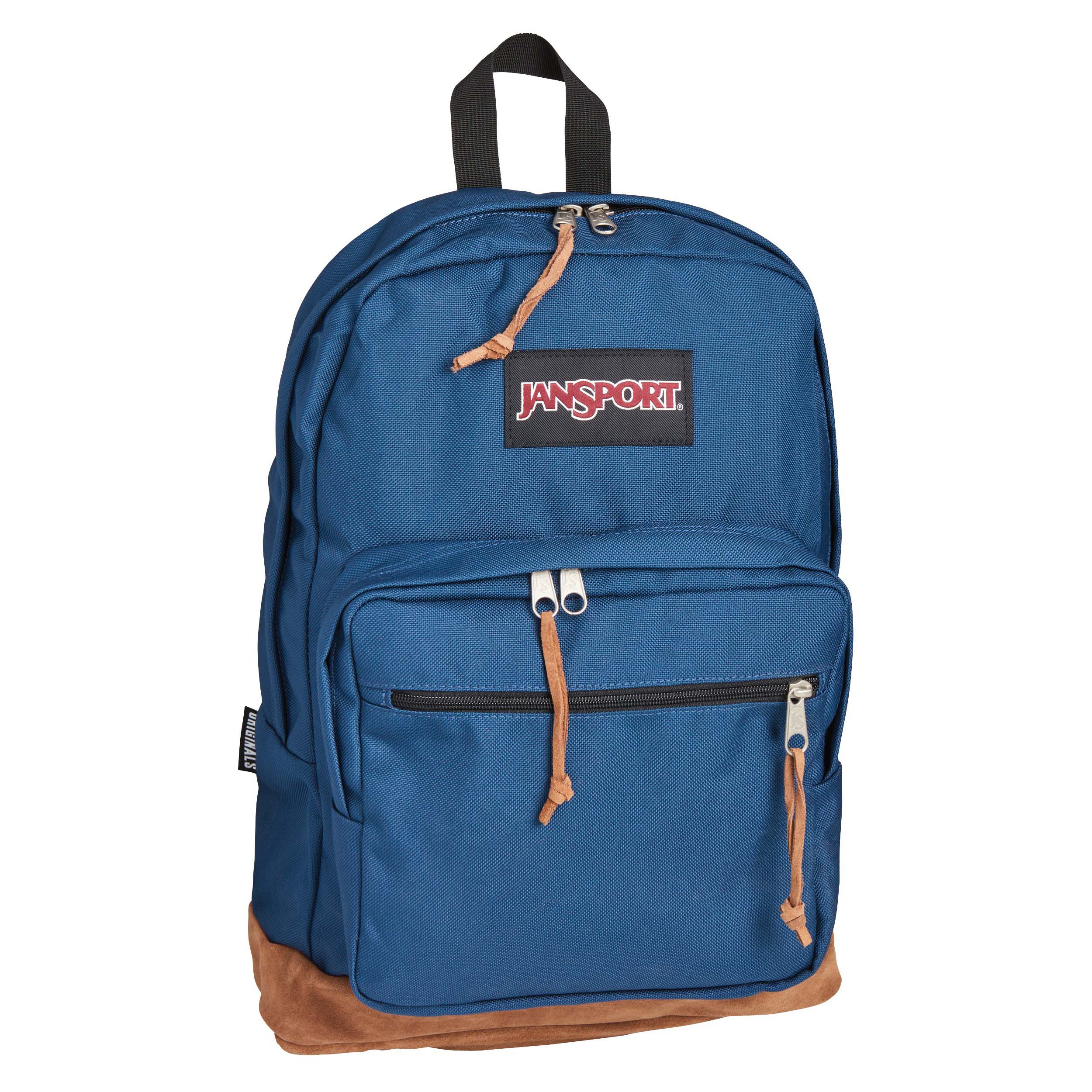 jansport backpack leather bottom