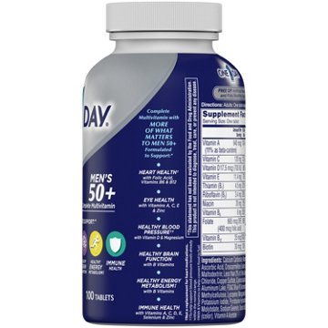 One A Day Men's 50+ Healthy Advantage Multivitamin, 100 ct