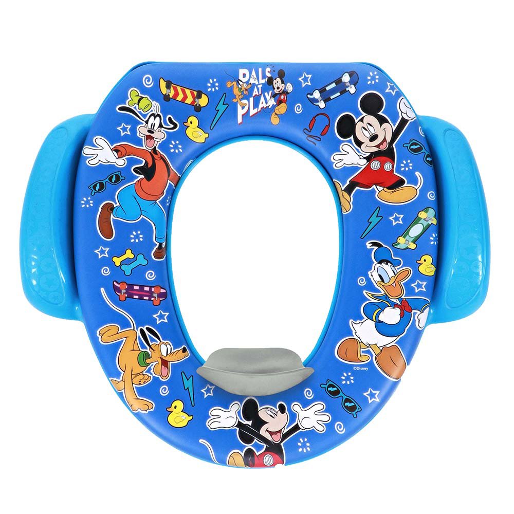 Disney Mickey Mouse Clubhouse soft Potty Seat training seat Multi-color NEW 