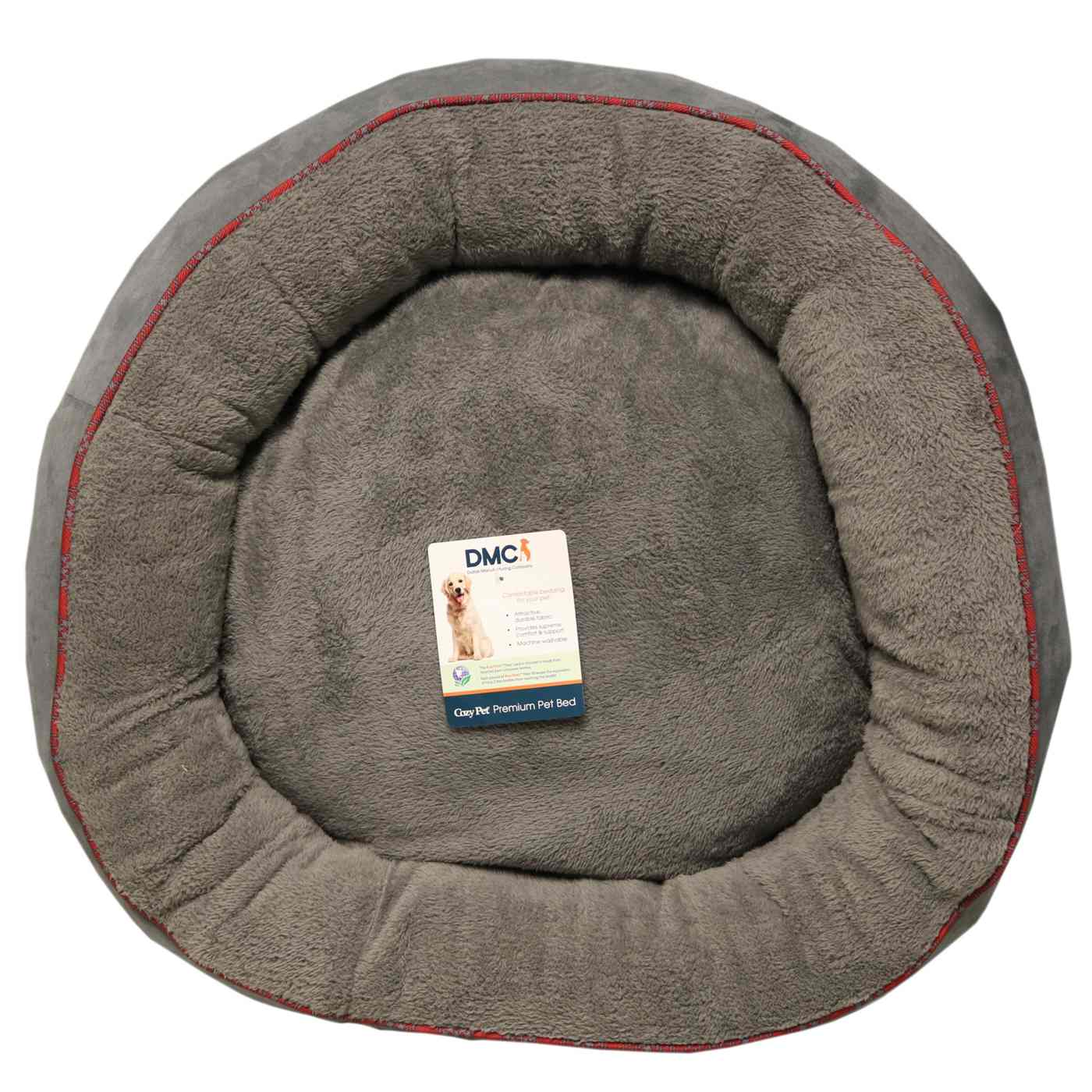 Cozy Pet Round Bolster Bed 30 Inch; image 2 of 2