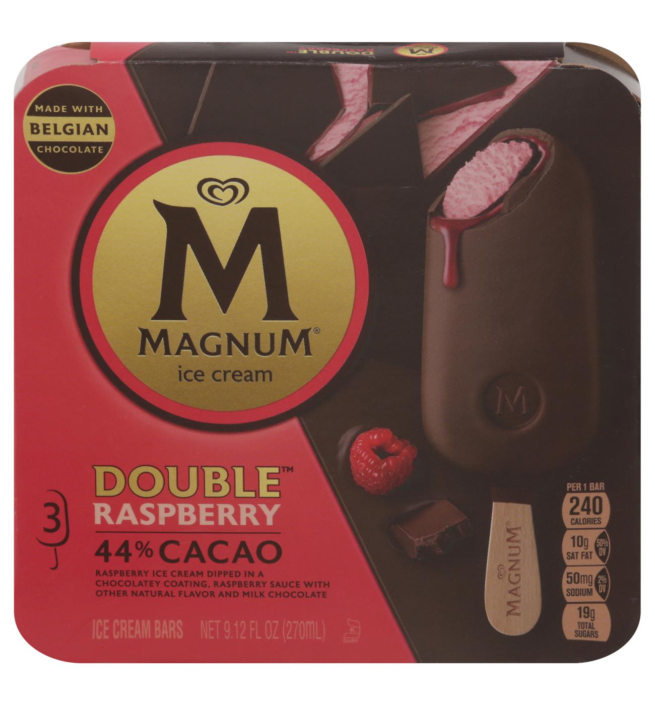 Magnum Double Raspberry Ice Cream Bars; image 1 of 2