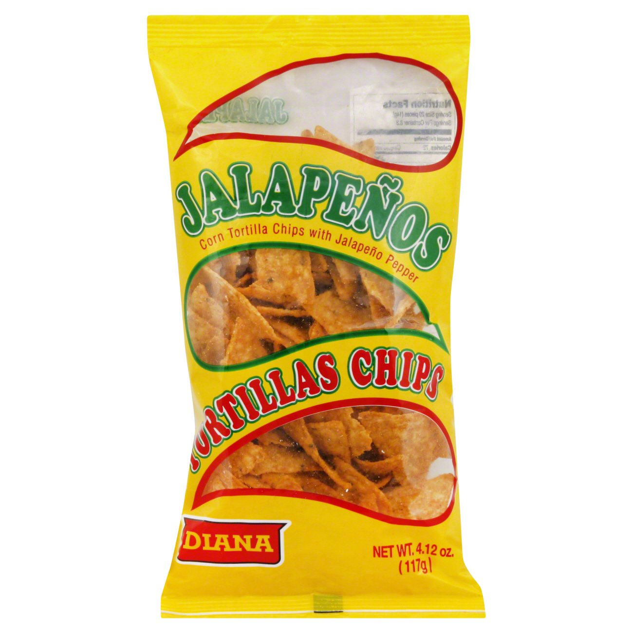 Diana Jalapenos Corn Tortilla Chips Shop Chips at HEB